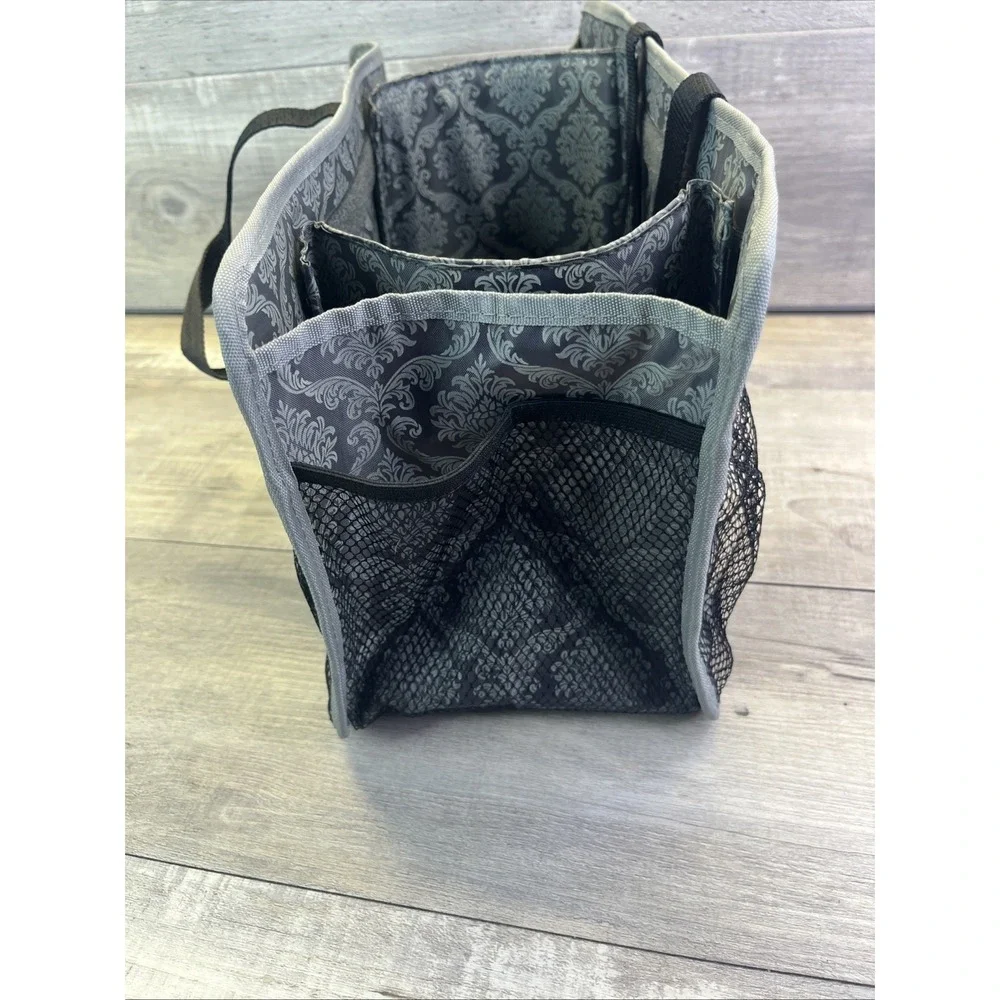 Mary Kay Grey Black Travel Bag Cosmetic Organizer Insert
